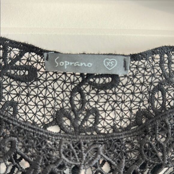 Black Embellished Mini Dress - Picture 3 of 5